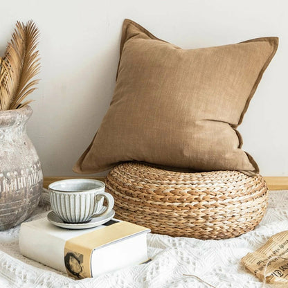 Linen Throw pillow cover