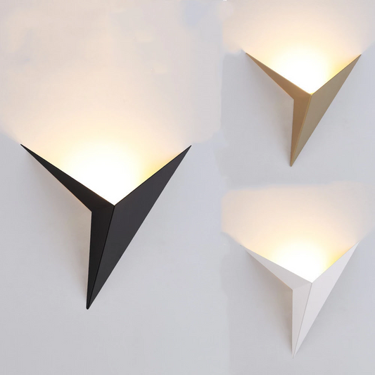 Wall Lamp Modern Minimalist Triangle Shape Led Wall Lamp Door Light