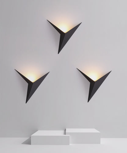 Wall Lamp Modern Minimalist Triangle Shape Led Wall Lamp Door Light